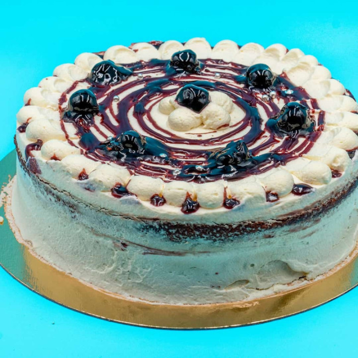 Tarta de Chocolate Blanco con Amarena